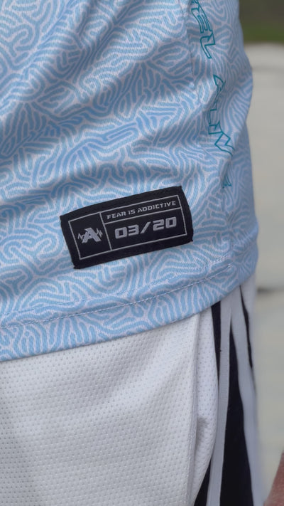 Maillot ADRENA Blanc/Bleu